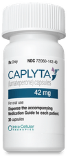 CAPLYTA® (lumateperone) 42 mg pill bottle